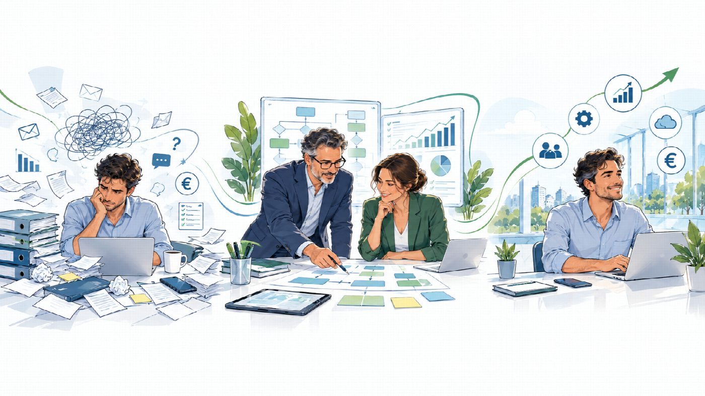 Consulenza e management per trasformare complessità, processi e organizzazione in crescita aziendale